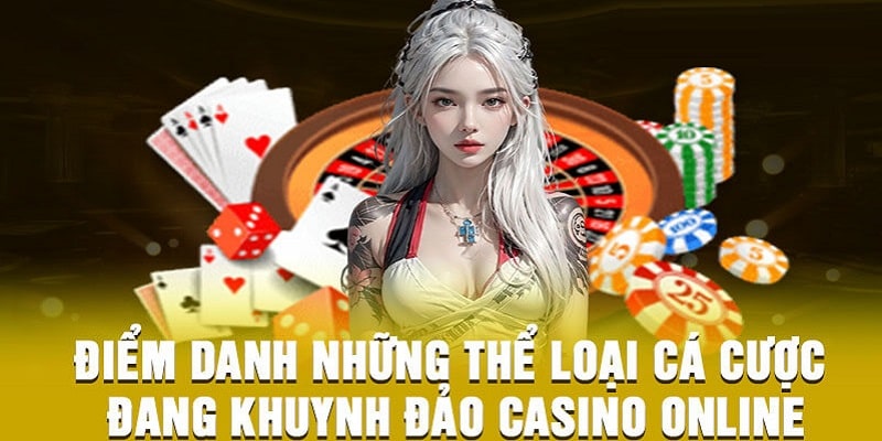 Nhiều tựa game casino online hấp dẫn có thể trải nghiệm 